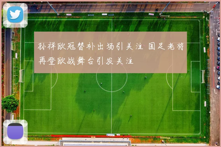 孙祥欧冠替补出场引关注 国足老将再登欧战舞台引发关注