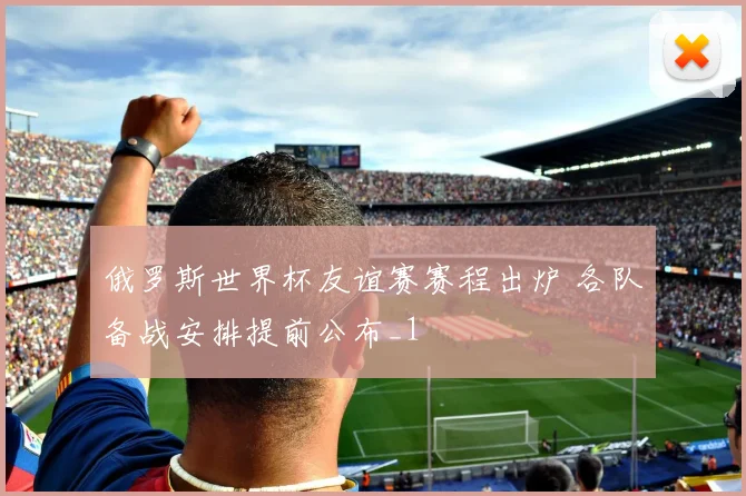 俄罗斯世界杯友谊赛赛程出炉 各队备战安排提前公布_1